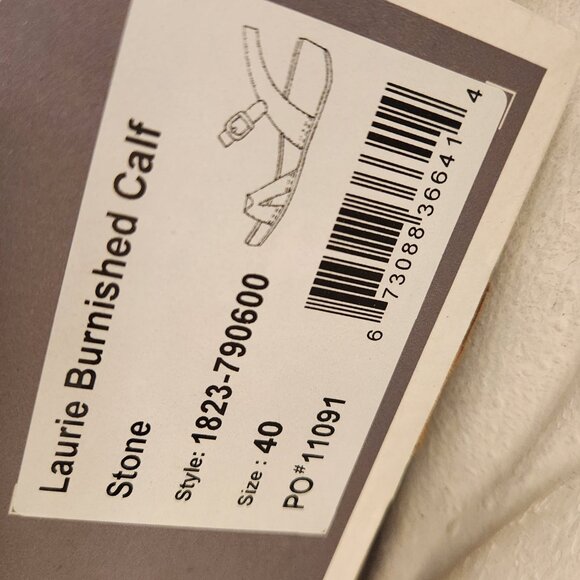 Dansko "Laurie" Burnished Calf Leather Wedge sandals. NIB. EU 40/US 9.5-10. - Picture 3 of 9